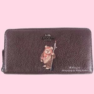 Coach Bags Star Wars X Coach Accordion Zip Wallet With Ewok
